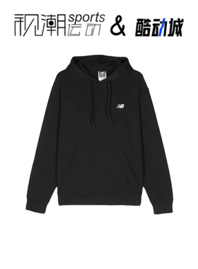 New Balance NB黑色男休闲运动针织连帽套头长袖卫衣NCE11111-BK