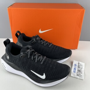 Nike耐克 Infinity Run 4 黑白男舒适透气休闲跑步鞋DR2665-001