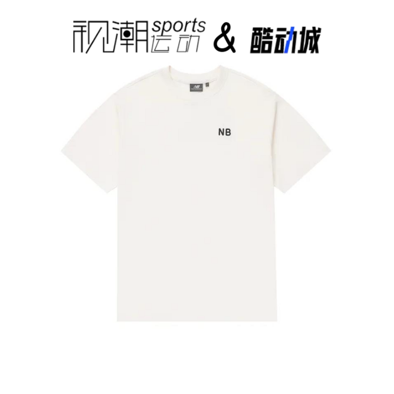 NB联名SEIJI奶白男女正肩T恤插画