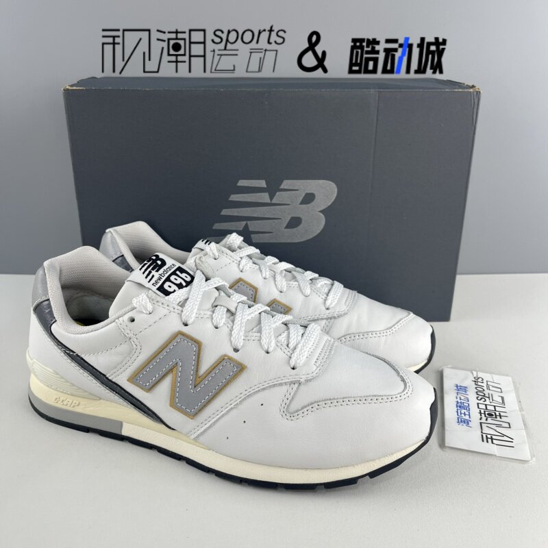 New Balance NB 996 V2白灰男女舒适防滑耐磨运动休闲鞋CM996RJ2