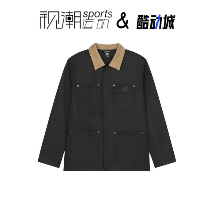 NB黑色男夹克外套美式运动休闲