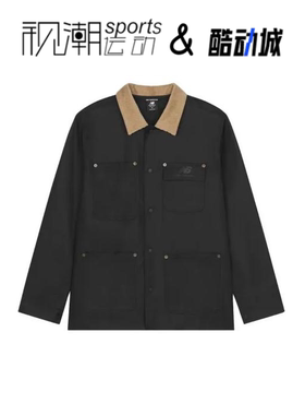 New Balance NB 黑色男舒适时尚美式运动休闲夹克外套AMJ31321-BK