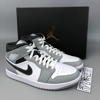 AJ1Mid小Dior烟灰中帮篮球板鞋