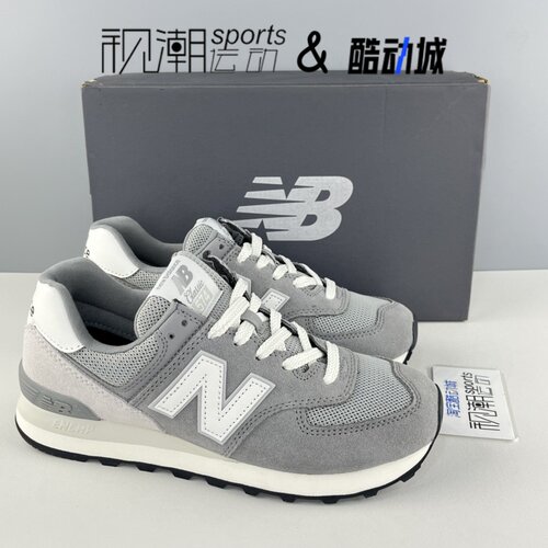 NB574系列灰色男女校园跑步鞋