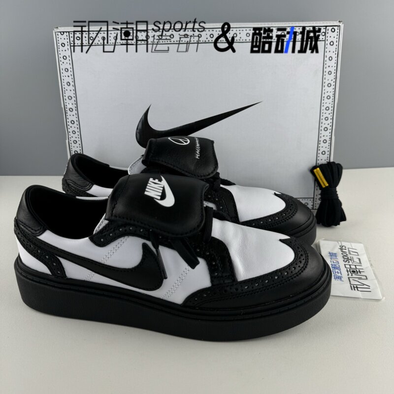Nike耐克 Kwondo 小雏菊4.0黑白熊猫男女休闲运动板鞋DH2482-101,运动鞋new,板鞋,淘宝优惠券,粉丝福利购,淘宝优惠卷