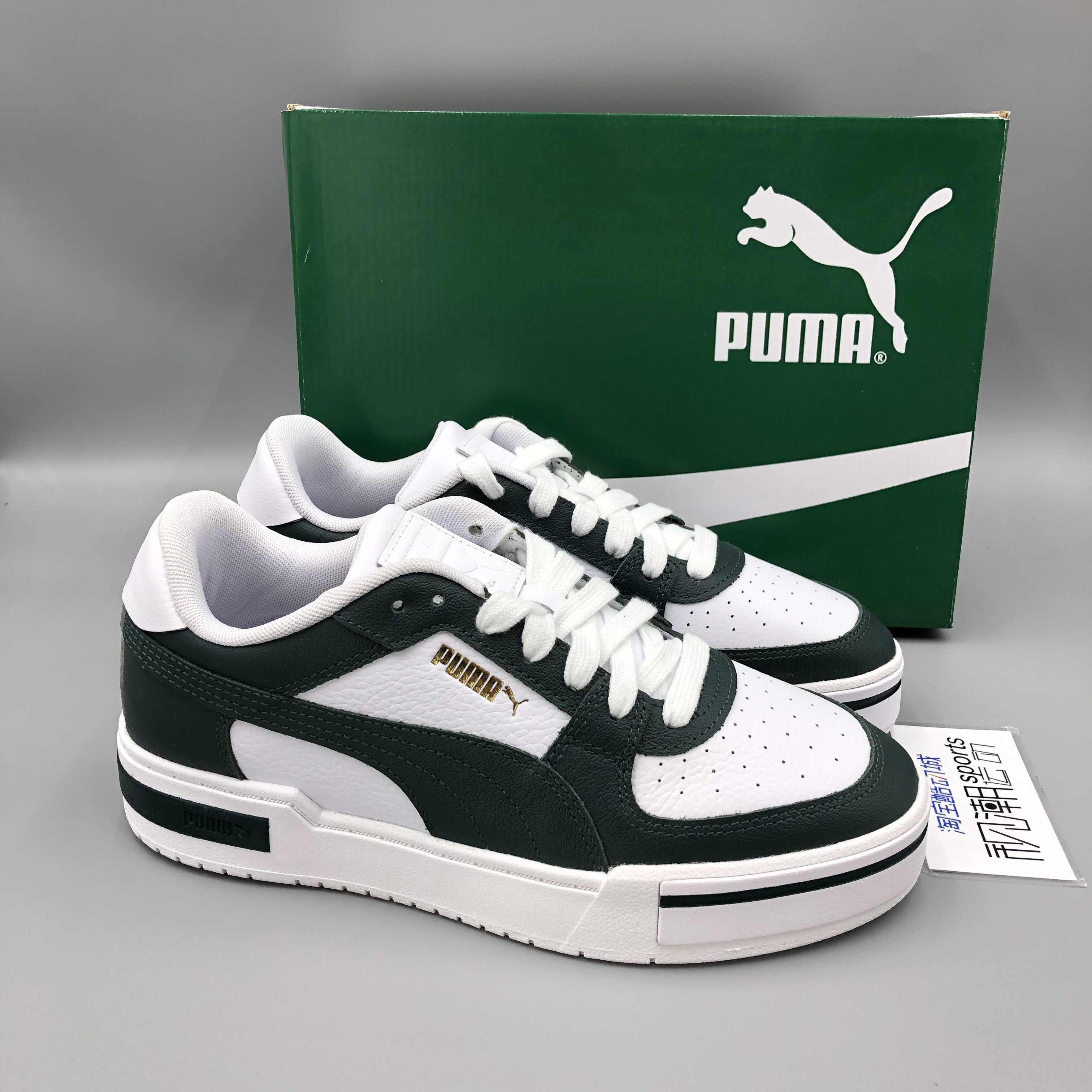 PUMA彪马Ca Pro Clsaaic军绿男女低帮耐磨休闲运动板鞋380190-09