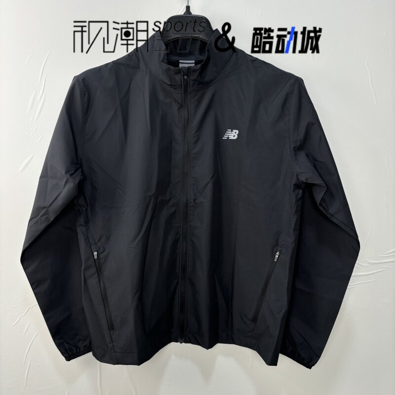 NB黑色夹克外套百搭立领运动休闲