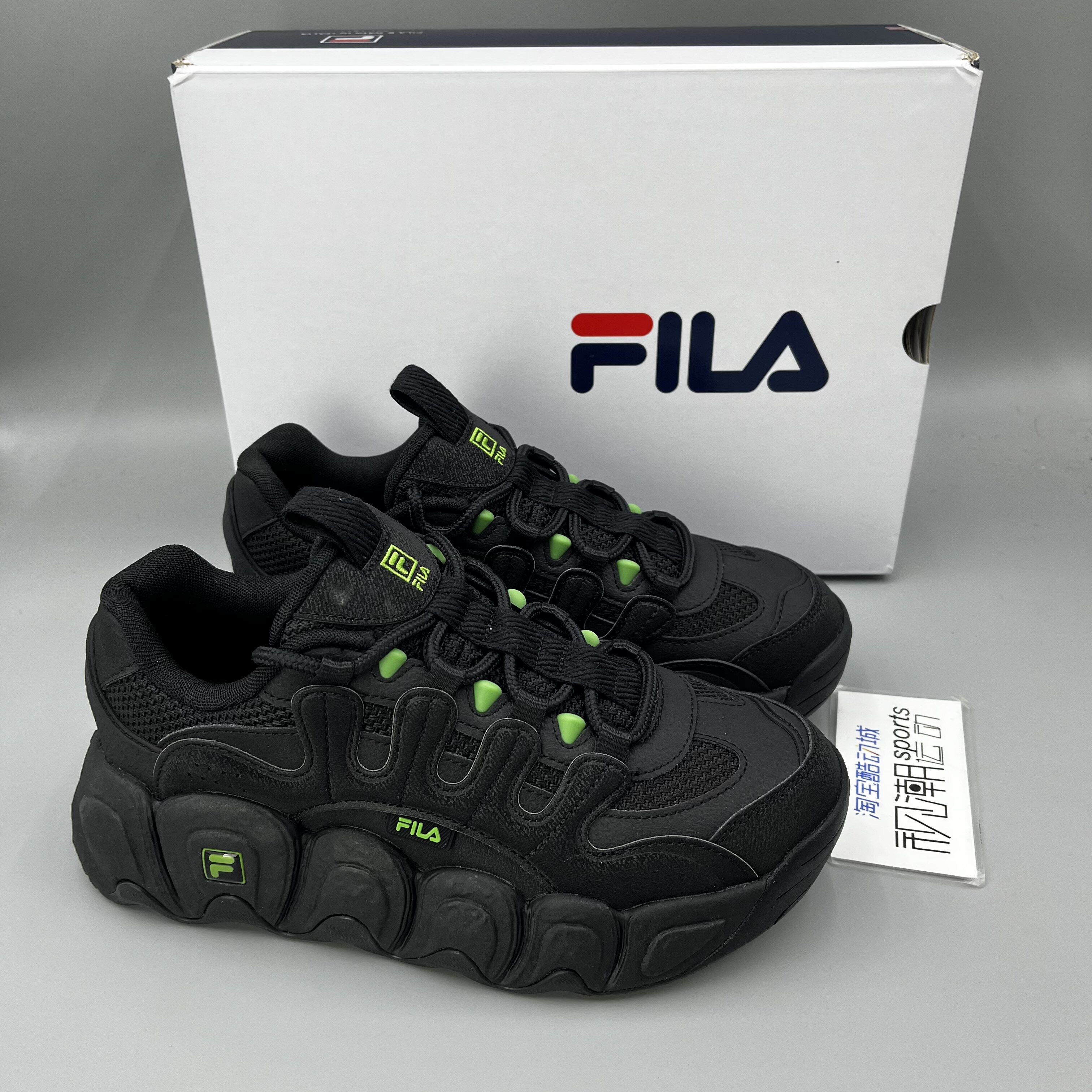 fila 斐乐 croissant可颂面包鞋男女舒适休闲老爹鞋f12m342103fib
