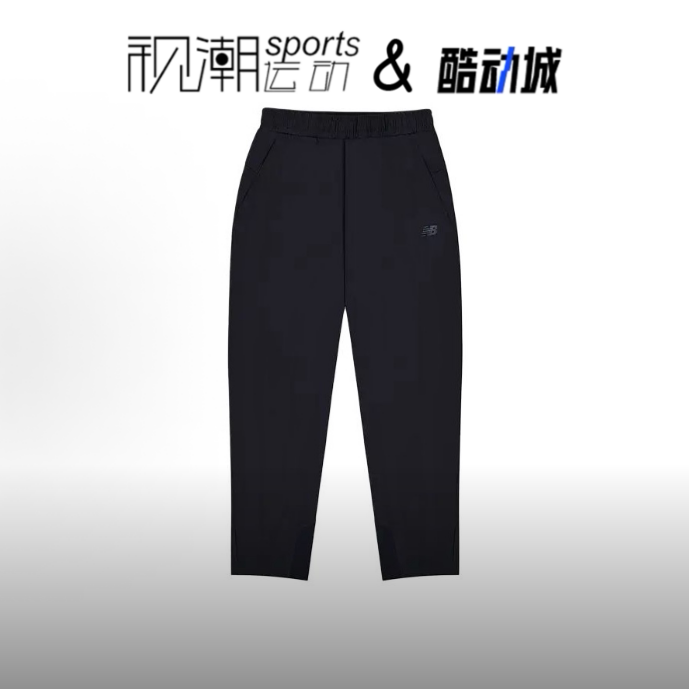 NB黑色直筒裤舒适百搭运动休闲