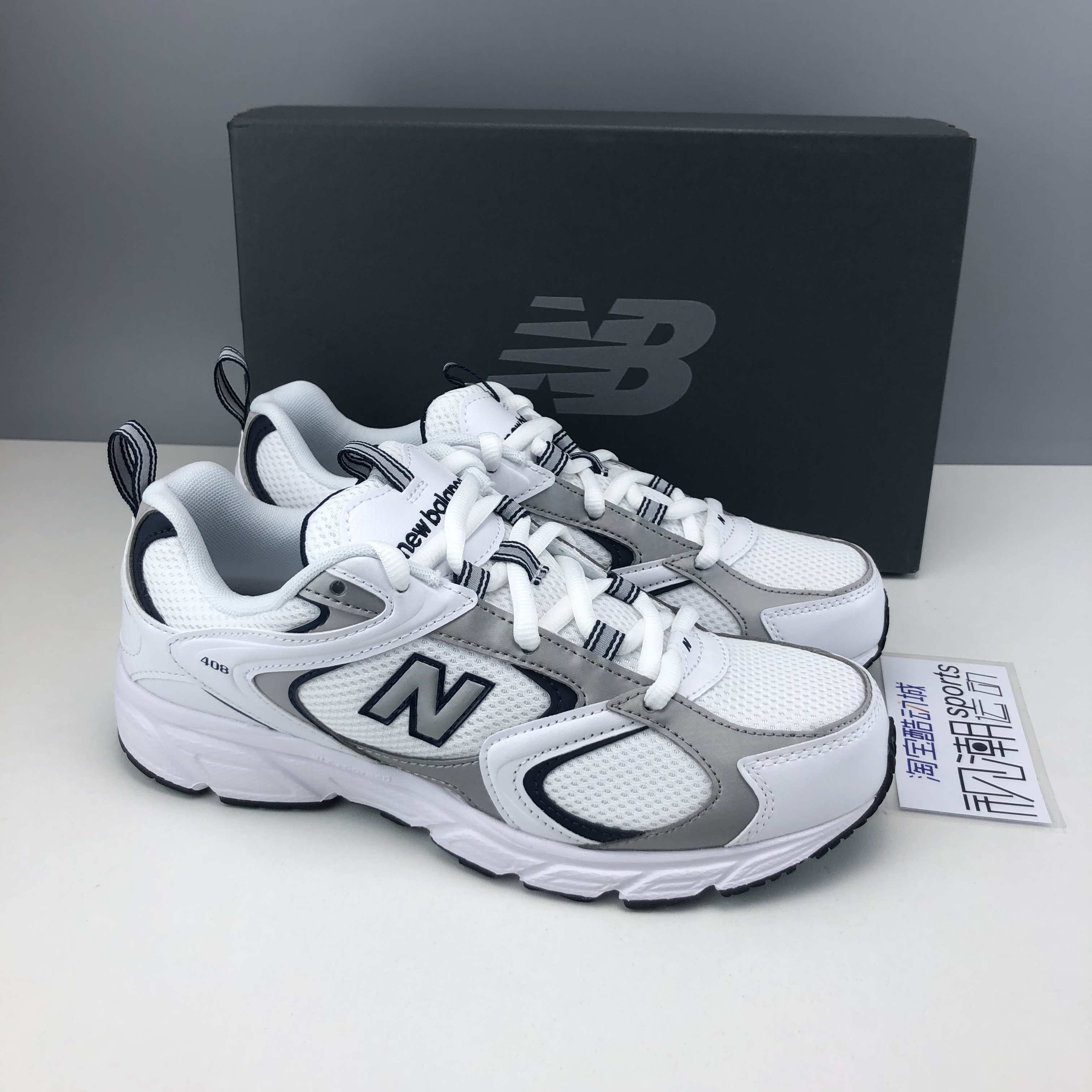 NewBalance NB408白银男女复古减震透气耐磨休闲跑步鞋 ML408A 运动鞋new 运动休闲鞋 原图主图