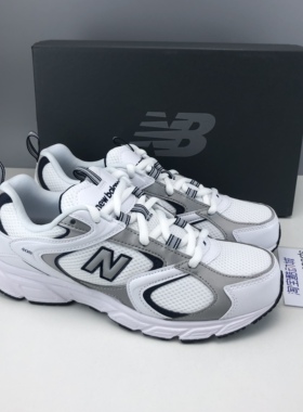 NewBalance NB 408灰白银男女复古减震透气耐磨休闲跑步鞋 ML408A