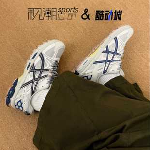 Asics亚瑟士Gel-Kahana8浅灰蓝女缓震耐磨越野跑步鞋1012A978-022