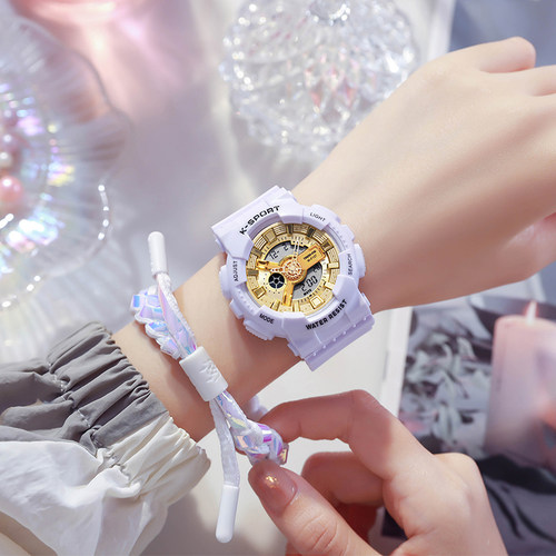 电子手表女款学生初中生高中女生