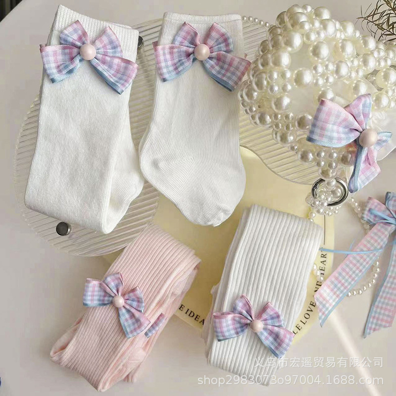 春秋女童袜裤套装3340