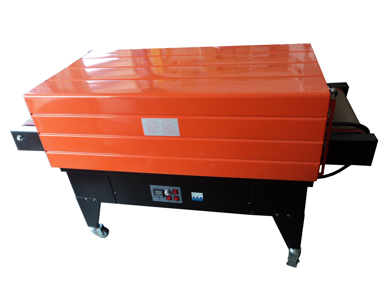 内循环热收缩网式电池自动覆膜机