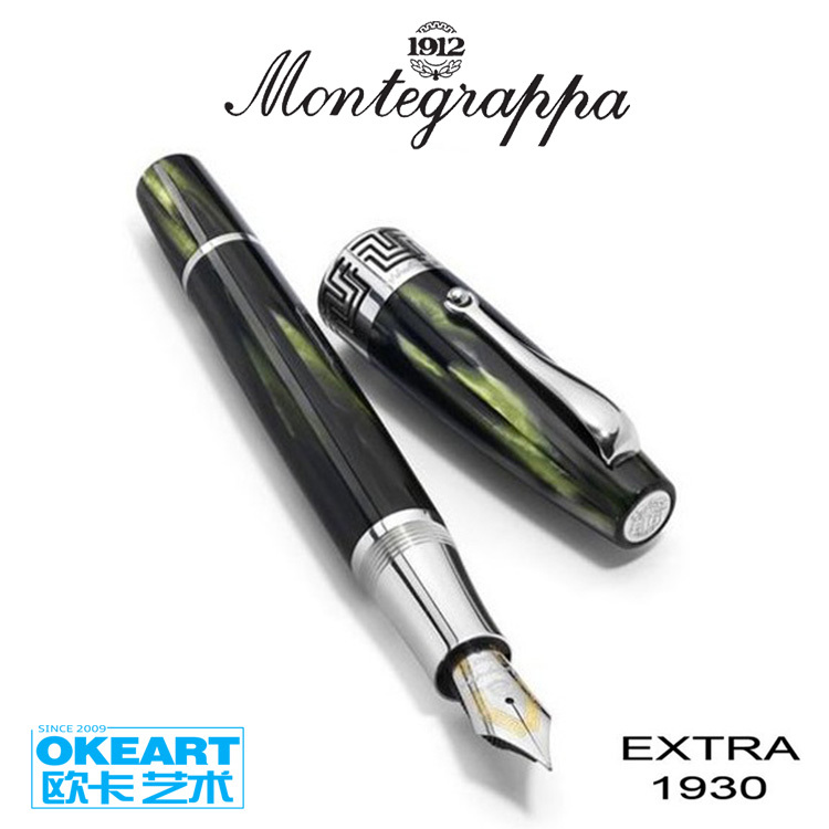 意大利原装进口万德派万特佳montegrappa extra1930纯银钢笔 现货