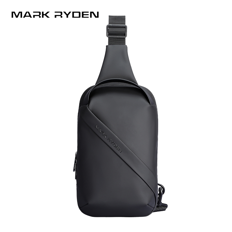 马可·莱登胸包男士潮牌多功能斜挎包户外运动个性骑行单肩小背包