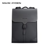 马可·莱登商务双肩包男士 电脑背包时尚 通勤出差旅行轻便学生书包