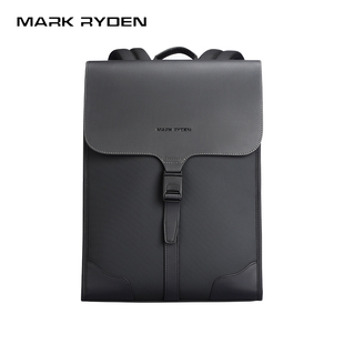 马可·莱登商务双肩包男士电脑背包时尚通勤出差旅行轻便学生书包