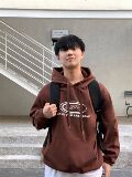 美式复古高街重磅休闲卫衣学生大码宽松A021-W1818-P55，男装卫衣，电商A021
