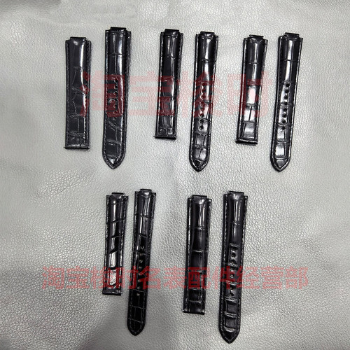 蓝气球快拆鳄鱼皮表带男女款