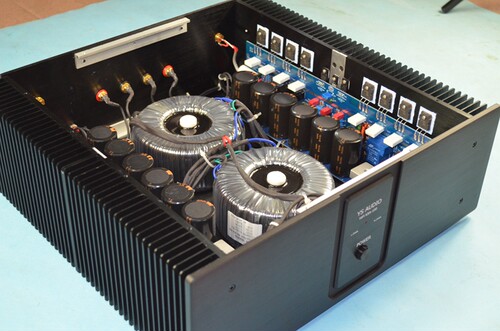 p-800场效应管4并8管hifi功放机