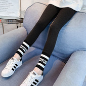 女孩秋装 外穿洋气2024新款 儿童弹力裤 子春季 女童打底裤 薄款 春秋款