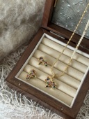 银针飞马耳环女2025新款 新品 减10 独特设计小马耳钉本命年耳饰女