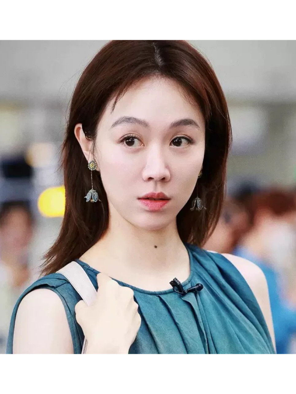 姜妍同款轻奢花朵耳环长款波西米亚度假风流苏耳饰复古高级耳钉