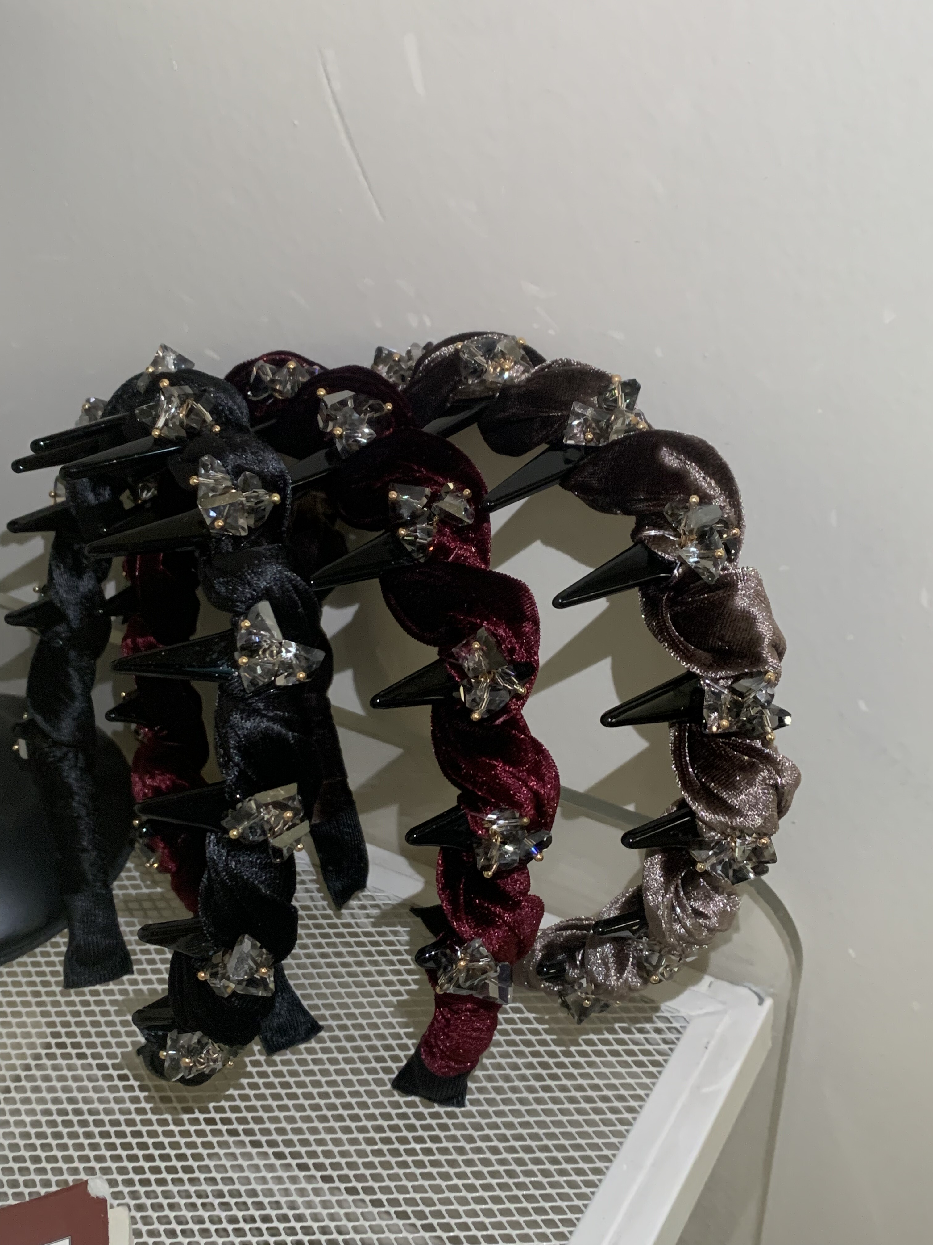 韩国原版2025新款高级感水晶发箍女带齿头箍发卡头饰发饰发箍发卡