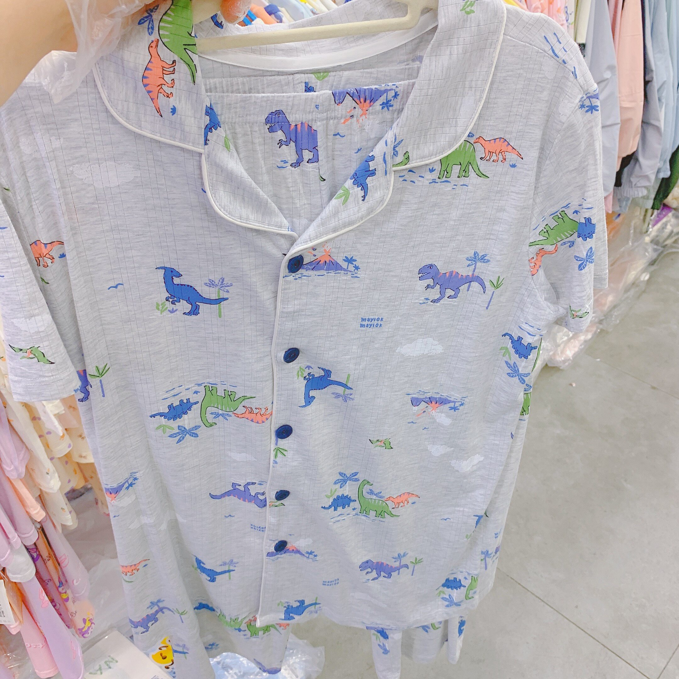 小蚂蚁夏季新款男童家居服套装夏季新款儿童大童夏装薄款特价