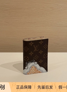 奢店代购 2025新款 LV/路易威登 猫咪联名限量护照夹卡套 M25753