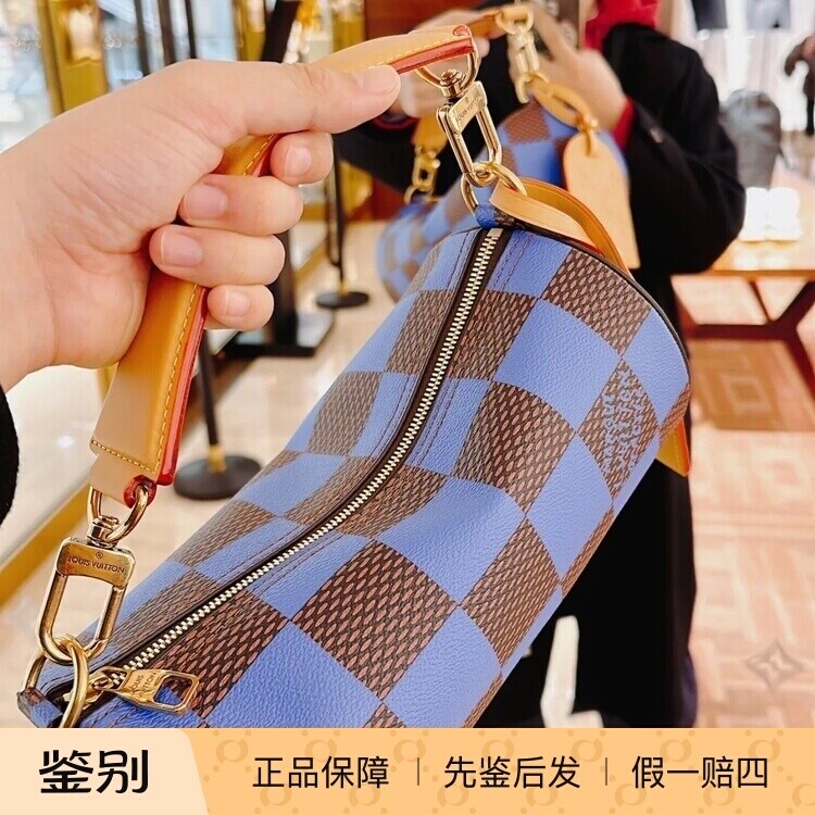 新款 奢店代购 2024 LV/路易威登 SOFT POLOCHON 小号手袋 N40565
