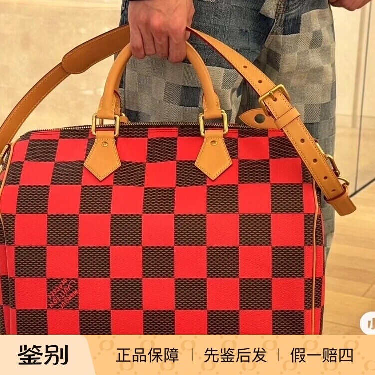 新款 奢店代购2024 LV/路易威登 菲董SPEEDY 手袋 N40579 N40580