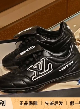 奢店 2025新款 LV/路易威登 FOOTPRINT 全牛皮舒适运动鞋 1AHDO4