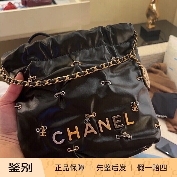 手工坊限量22bag牛皮手袋