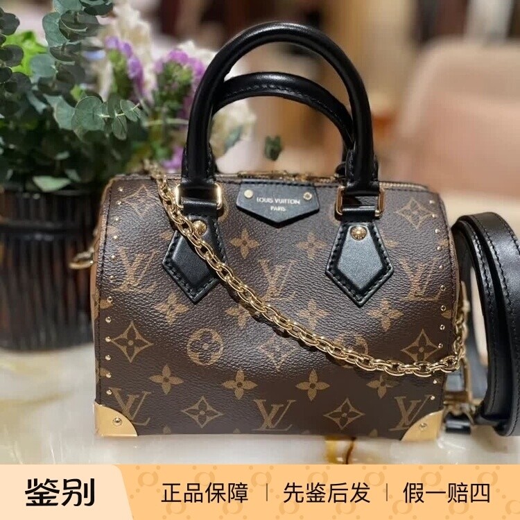 奢店代购 2025新款 LV/路易威登 SPEEDY TRUNK 20波士顿包 M13146