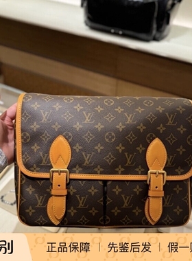 奢店正品 2025新款 LV/路易威登 SATCHEL 老花商务邮差包 M14723