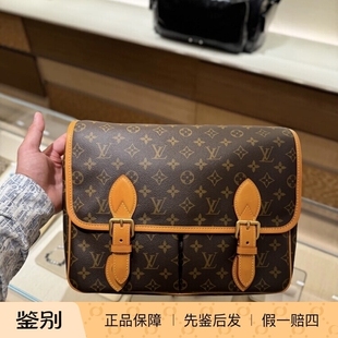 奢店正品 2025新款 LV/路易威登 SATCHEL 老花商务邮差包 M14723