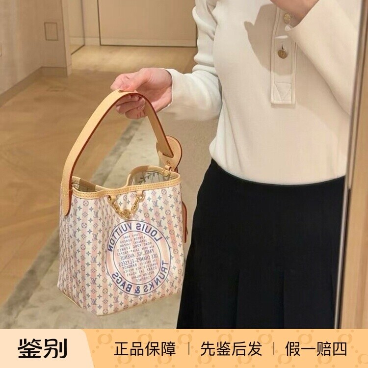 奢店代购 2026新款 LV/路易威登 ALL IN BB夏日帆布水桶包 M29115