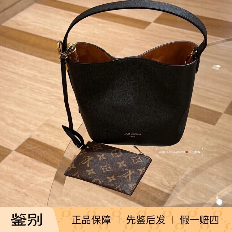 奢店 2025新款LV/路易威登 ALL IN BB 子母牛皮菜篮子手袋 M25544