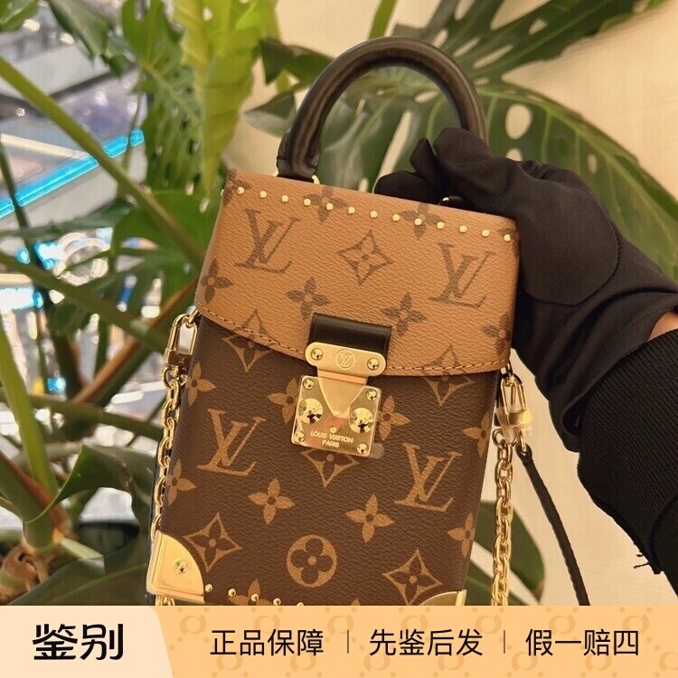 新款奢店代购 2025 LV/路易威登 CAMERA BOX 老花盒子手袋 M82465