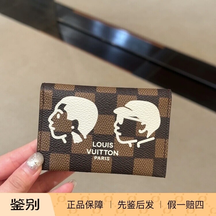 奢店代购 2025新款 LV/路易威登 x NIGO菲董联名系列限量卡包钱包
