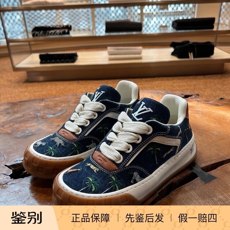 奢店代购 2026 新款 LV/路易威登 TILTED 动物园联名运动鞋1AJTLH
