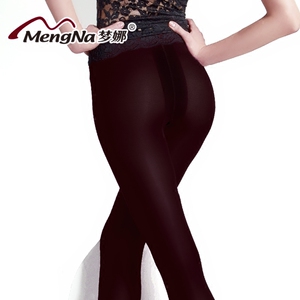 梦娜3条120DT裆无痕连裤袜丝袜防勾丝春秋肉色天鹅绒黑色打底裤