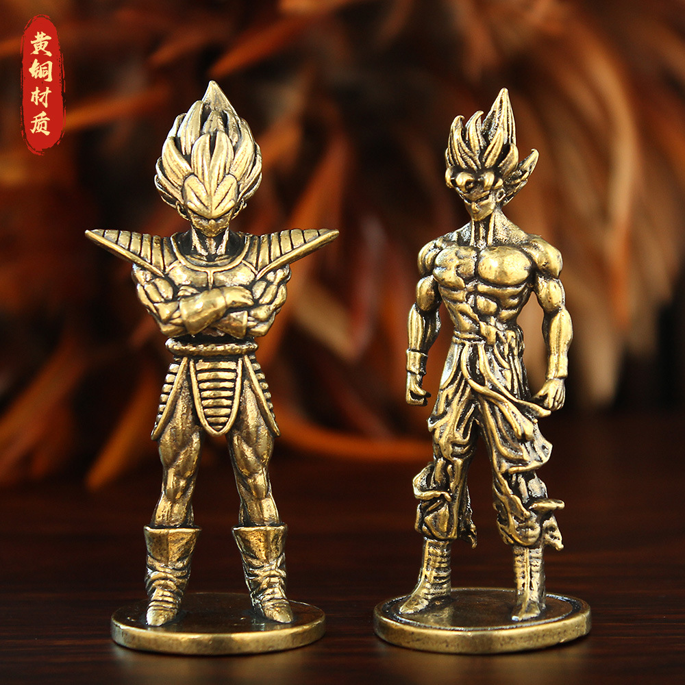黄铜贝吉塔王子七龙珠手办摆件