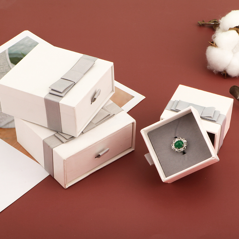 首饰盒收纳盒精致高档抽屉式便携