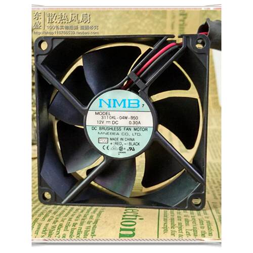 8厘米 8025 12V 0.30A 3110KL-04W-B50 57 机箱散热风扇 滚珠