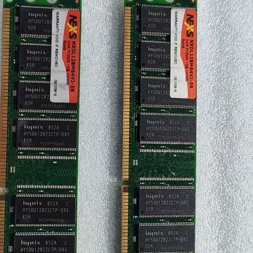 可议价NEXS DDR PC3200 1GB UDIMM 工控机内