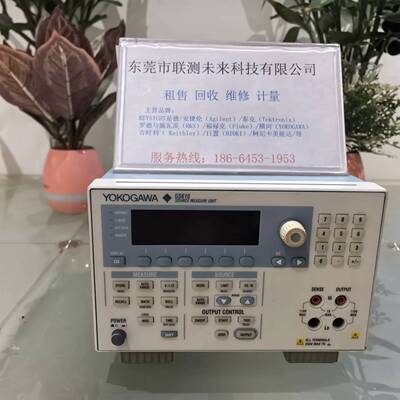 可维修YOKOGAWA横河GS610信号源测量单，型号76550议价
